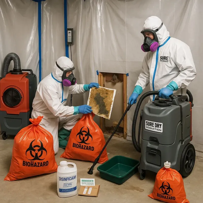 Contaminated Water Handling Protocols process in Dermott, AR